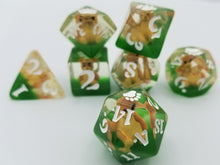 Load image into Gallery viewer, Green Bear Bear Dice