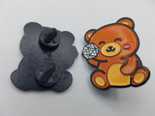 Load image into Gallery viewer, Bear Bear Enamel Pin and Keychain