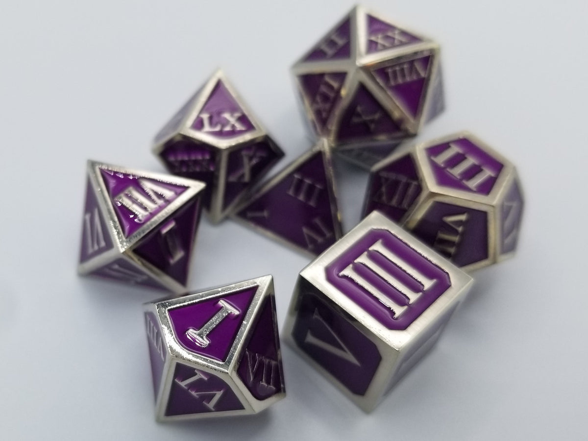 Roman Purple Silver Metal Set – Robin's Nerd Supplies