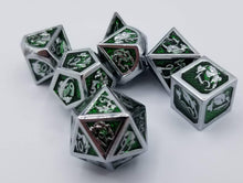 Load image into Gallery viewer, Ridley Metal Dice Set (Talys Dragon)