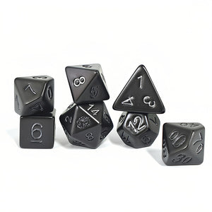 Coal 7 Piece Dice Set