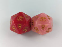 Load image into Gallery viewer, Garnet Color Changing Dice Set