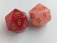 Load image into Gallery viewer, Garnet Color Changing Dice Set