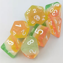 Load image into Gallery viewer, Island Retreat 7 Piece Dice Set