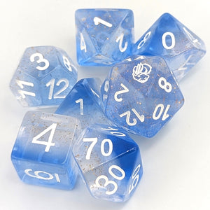 Lazy River  7 Piece Dice Set