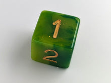 Load image into Gallery viewer, Leaf 6 Sided Dice