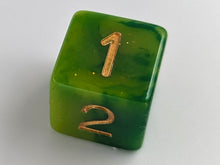 Load image into Gallery viewer, Leaf 6 Sided Dice