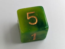 Load image into Gallery viewer, Leaf 6 Sided Dice