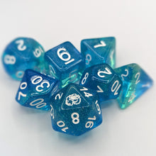 Load image into Gallery viewer, Lights 7 Piece Dice Set