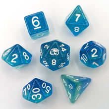 Load image into Gallery viewer, Lights 7 Piece Dice Set