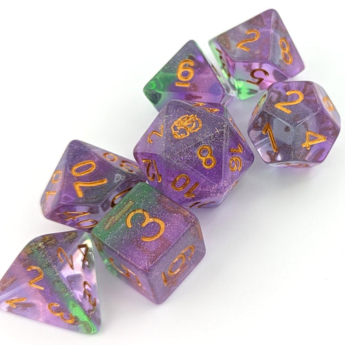 Macaron 7 Piece Dice Set