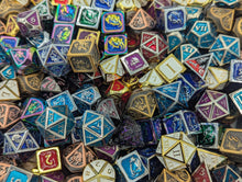 Load image into Gallery viewer, Individual Metal Dice (Pick number of sides)