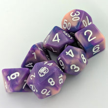 Load image into Gallery viewer, Nebula 7 Piece Dice Set