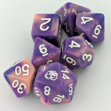 Load image into Gallery viewer, Nebula 7 Piece Dice Set