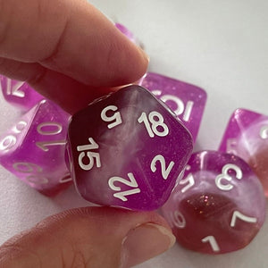 Neopolitan 7 Piece Dice Set