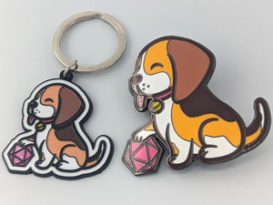 Ender Dog Pin/Keychains