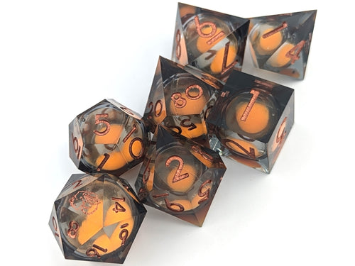 Spellsong Glow in the Dark Liquid Core Dice Set