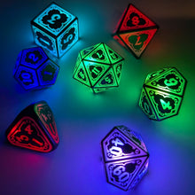 Load image into Gallery viewer, Rechargeable LED Dice Set