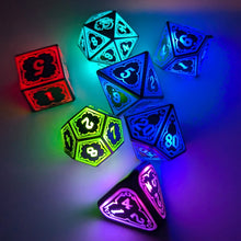 Load image into Gallery viewer, Rechargeable LED Dice Set