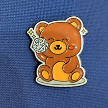 Load image into Gallery viewer, Bear Bear Enamel Pin and Keychain