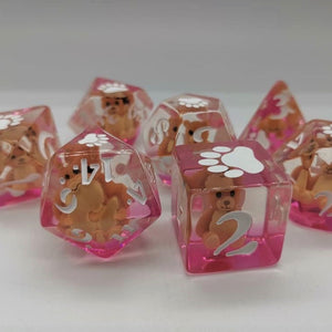 Bear Bear Pink Resin Set