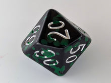 Load image into Gallery viewer, Splatter 10 Sided Percentile Dice