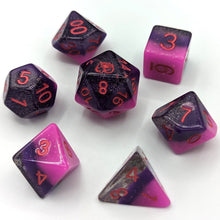 Load image into Gallery viewer, Supervillain 7 Piece Dice Set
