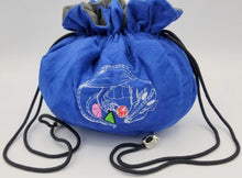 Load image into Gallery viewer, Blue Velvet Dice Bag