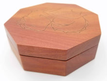 Load image into Gallery viewer, Talys Hexagonal Red Sandalwood Dice Box