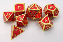 Load image into Gallery viewer, Thai Metal Red Gold Dice
