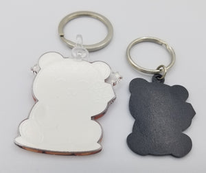 Bear Bear Acrylic Keychain