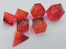 Load image into Gallery viewer, Roman Red Resin Oversized Dice
