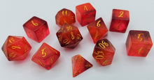 Load image into Gallery viewer, English Resin Dice Red