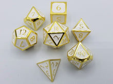 Load image into Gallery viewer, English Metal White Dice