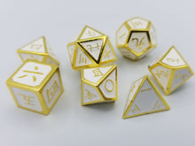Load image into Gallery viewer, Kanji Metal White Dice