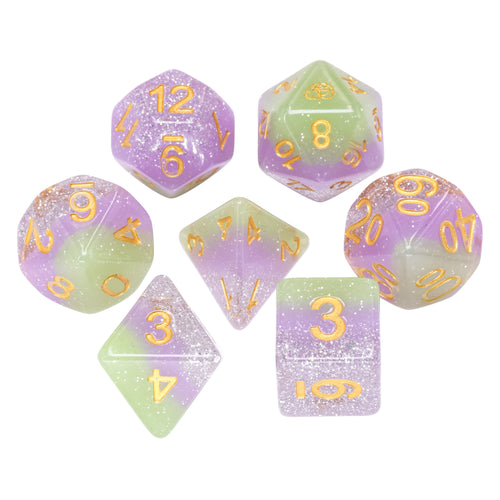 Pixie Dust 7 Piece Dice Set