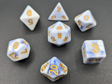 Load image into Gallery viewer, Porcelain 7 Piece Dice Set