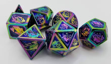 Load image into Gallery viewer, Tap Tap Metal Dice Set (Talys Dragon)